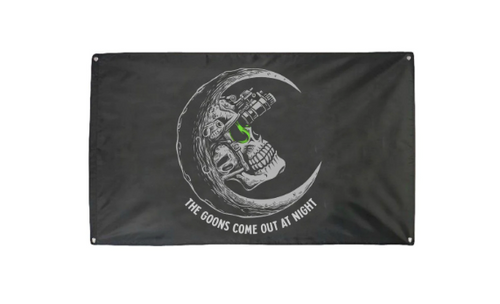 3'x5' Savage Tacticians Goons Come Out At Night Banner
