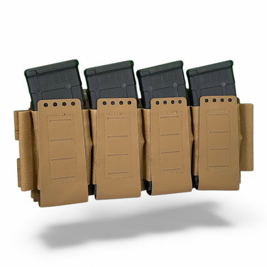 Four Mag Elastic Placard , Complete System