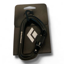 Load image into Gallery viewer, Black Diamond Hotforge Screwgate Carabiner Black