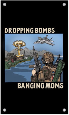 Not In Regs  Dropping Bombs Flags