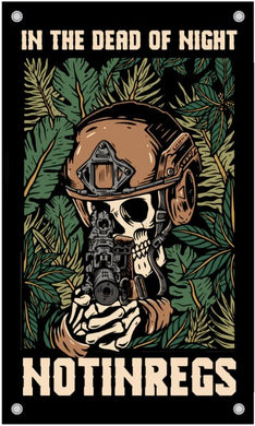 Not In Regs Dead of Night Flag